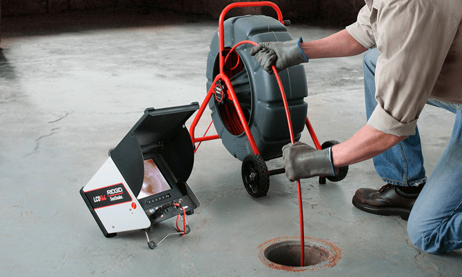 Video Pipe Inspection in Concord